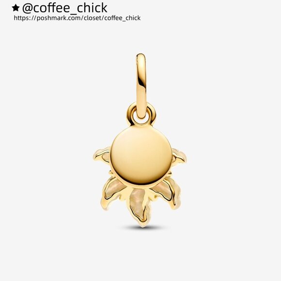 Pandora Disney Tangled Sundrop Flower Glow-in-the-dark Charm - Picture 2 of 5